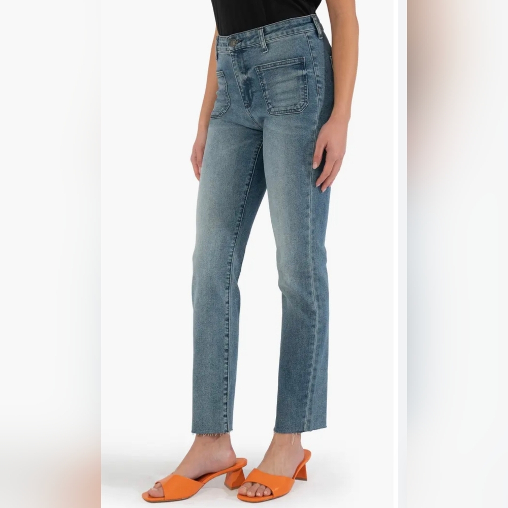 KUT Jeans•Fab Ab Chrissie Cigarette Leg Sz 6